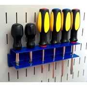 Wall Control Slotted Tool Board Workstation Accessory Kit for Wall Control Pegboard and Slotted Tool Board Only ? Blue