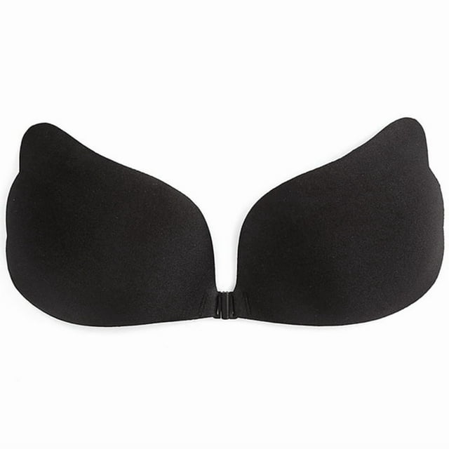 Women Invisible Bra Pcomh Up Silicone Bra for Wedding Sticky Bra Recomable with Transparent Straps Backless Bralette Lingerie Top