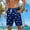 Blue, variant on Dovford Men’s Swim Shorts, Stretch Swimming Board Trunks, Beach Shorts, Quick Dry, 7 Inch Inseam