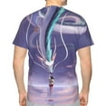 thumbnail image 2 of Spirited Away Shirt 3d Printed T Shirt Crewneck Short Sleeve Top Tees For Mens, 2 of 6