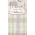 thumbnail image 6 of Spring Medley Pastel Plaid Cotton Rich Tablecloth 60x104 Oblong, 6 of 6