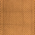 thumbnail image 1 of Ahgly Company Indoor Square Oriental Orange Industrial Area Rugs, 3' Square, 1 of 4
