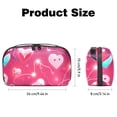 thumbnail image 5 of Valentine's Day Waterproof Oxford Cloth Charger Pouch Storage Box PC Case Cable Box Organizer Kitchen Cord Organizer 5.9x9.44x3.14 in, 5 of 6