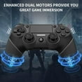 thumbnail image 4 of PRO Wireless GamePad Compatible with Samsung SM-T290NZSCXAR Controller Plus 1,000mah Battery/Built-In Speaker/Gyro/Remote BlueTooth Slim (Black), 4 of 6
