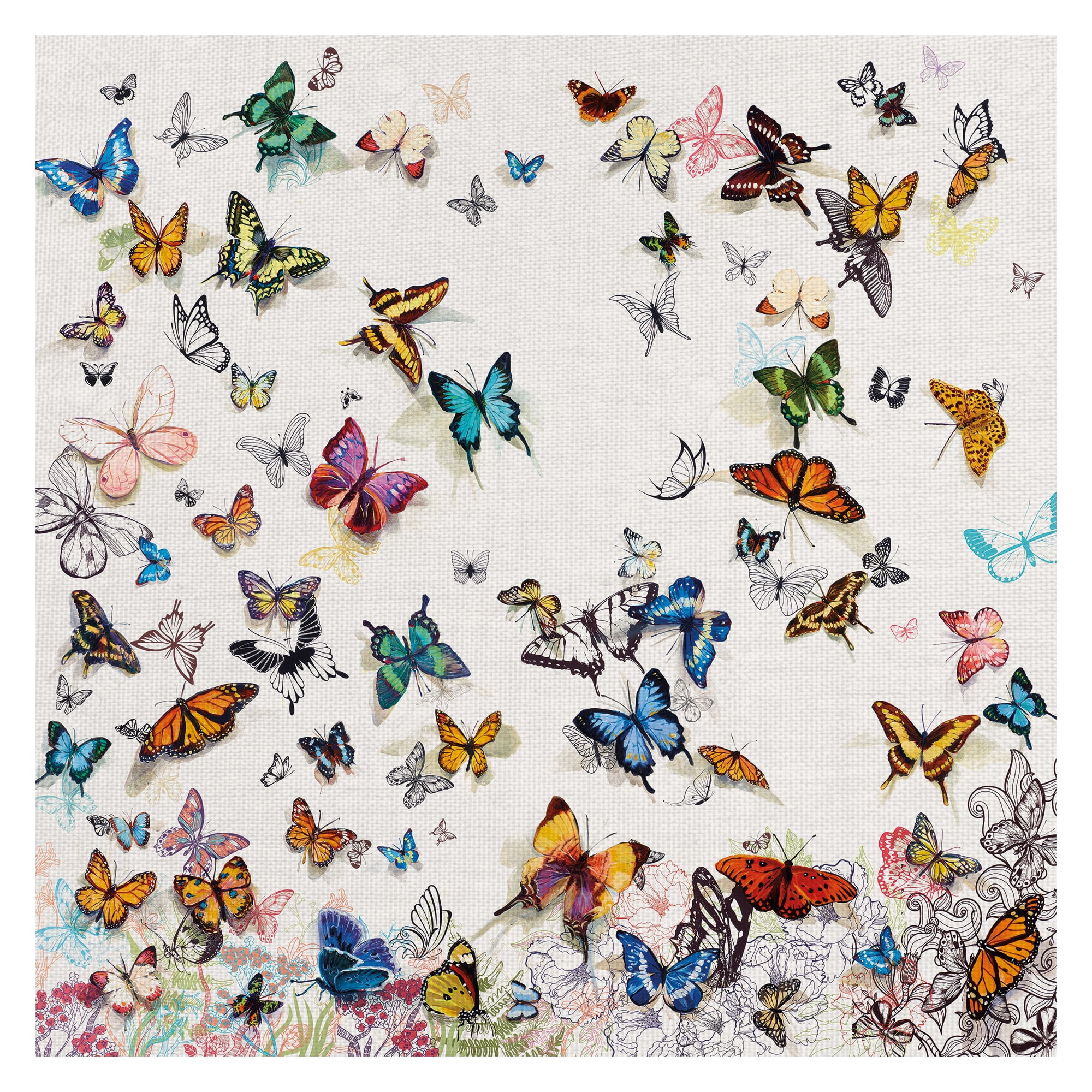 xbo 359 Personalized address labels butterflies Buy 3 get 1 free 