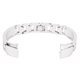 thumbnail image 3 of Pulsera de acero inoxidable con incrustaciones de diamantes de imitación para mujer, decoración de muñeca para FitbitSilver YUNYI BRAND Deportes, 3 of 8
