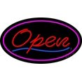 thumbnail image 1 of Open Animated LED Neon Sign 20 x 37 - inches, Clear Edge Cut Acrylic Backing, with Dimmer - Bright and Premium built indoor LED Neon Sign for storefront., 1 of 7