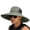 Army Green, variant on UPF Extra Wide Brim Boonie Hat, Breathable Mesh Side Windproof Chin Strap Foldable Outdoor Sun Hat for Fishing Hiking