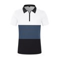 thumbnail image 3 of Men's Summer Leisure Culture Breathable Short Sleeved Shirt Top3XL, 3 of 4