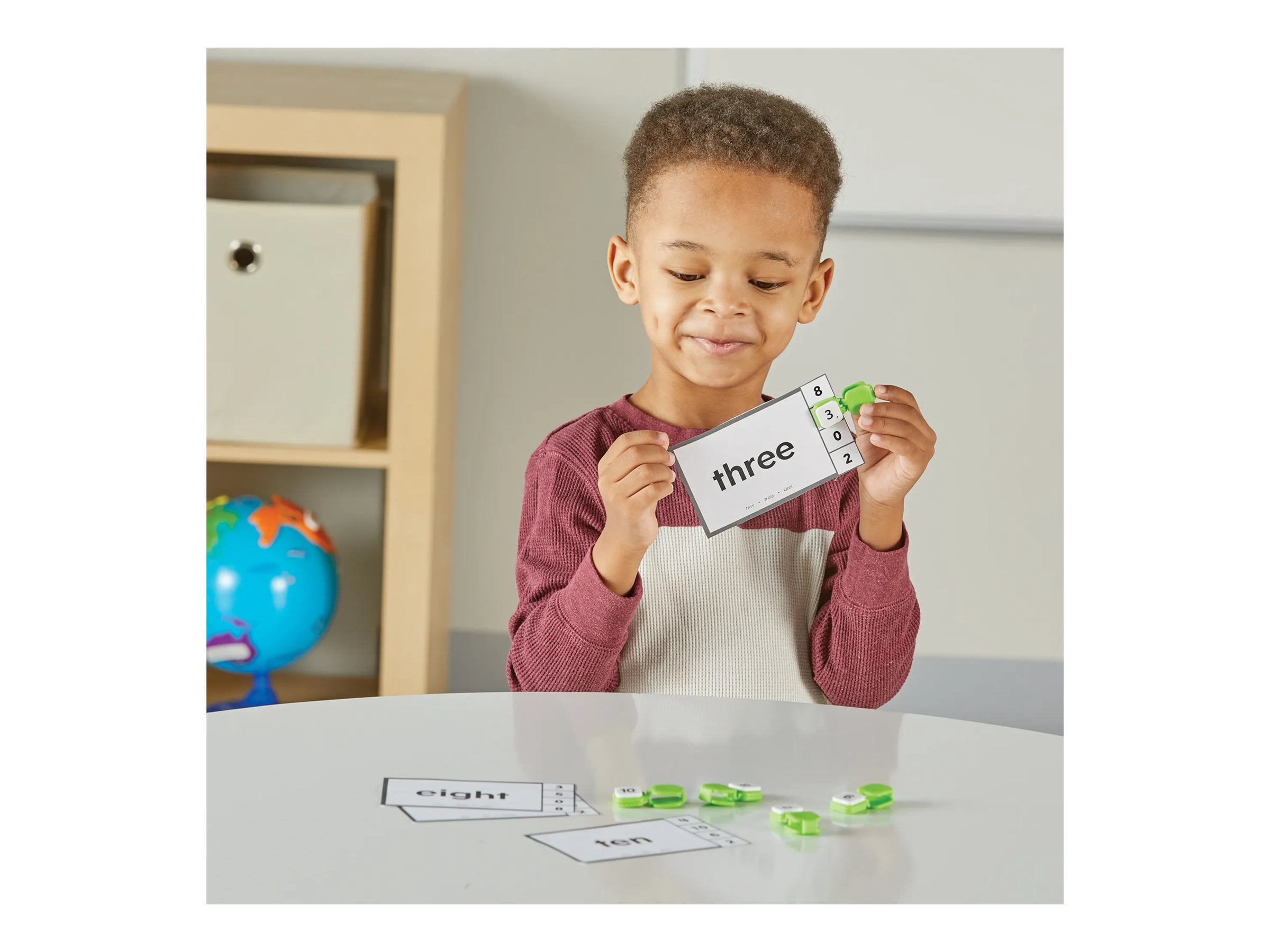 hand2mind Learn My Numbers Fine Motor Clips, Kids Clothespin Activities, Fine Motor Toys