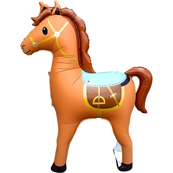 Globo de aluminio DOINIDAMI 58 Jumbo con forma de caballo de pie