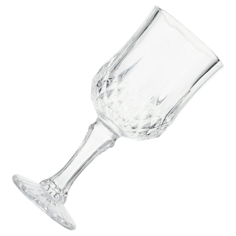 Set of Four Small Ranelagh Wine Goblets - Clear