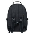 thumbnail image 5 of KAUKKO Vintage Casual polyster and Leather Rucksack Backpack (Canvas Black）, 5 of 5