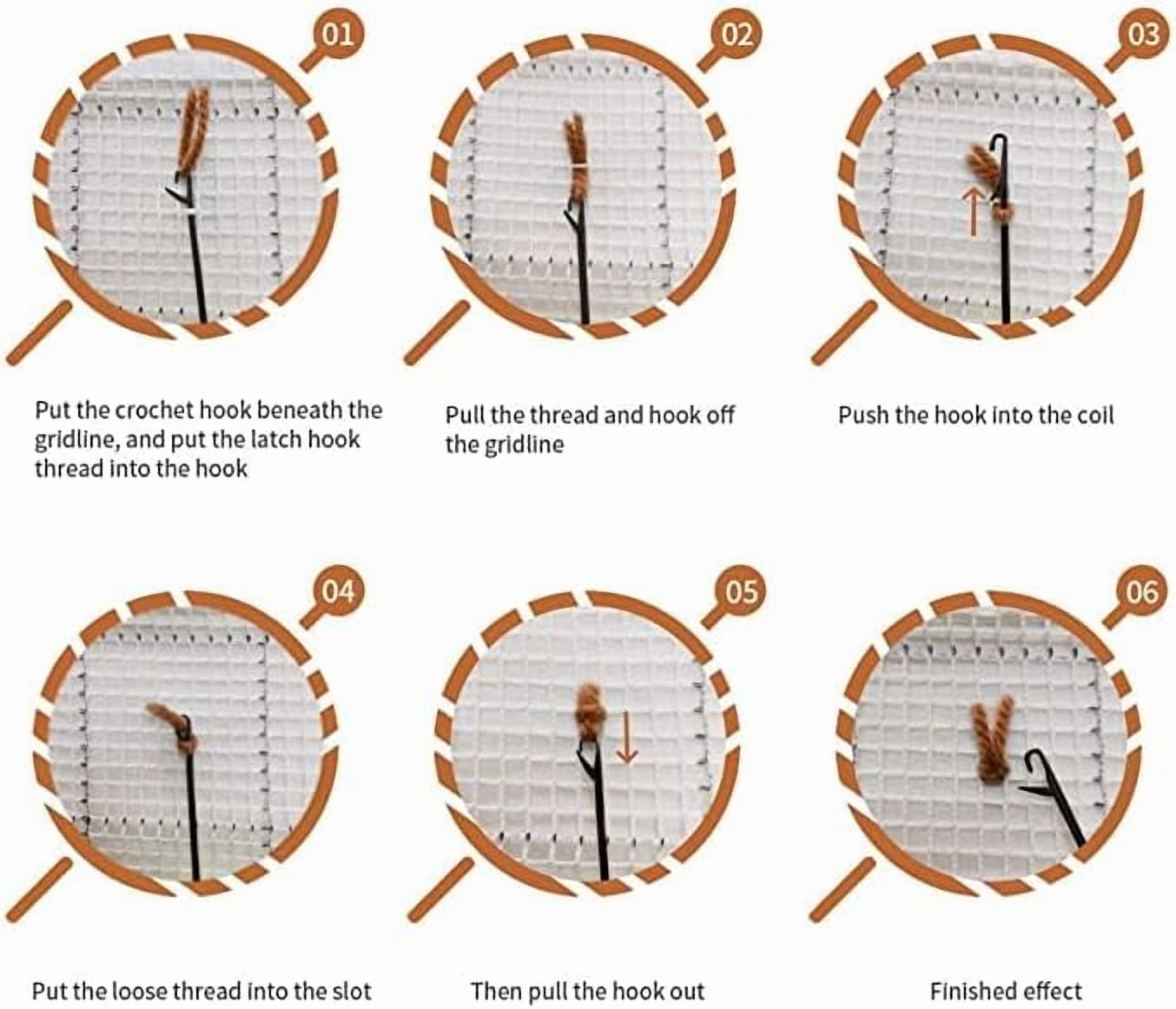 Latch Hook Kit Pillow, Sports Car | Latch Hook Kits Rugs, DIY Latch Hook Kits DIY Tapestry Carpet Rug Making for Kids Adults Beginners(43×43Cm)