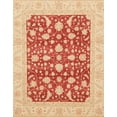 thumbnail image 1 of Ahgly Company Machine Washable Indoor Rectangle Abstract Orange Red Area Rugs, 5' x 8', 1 of 7