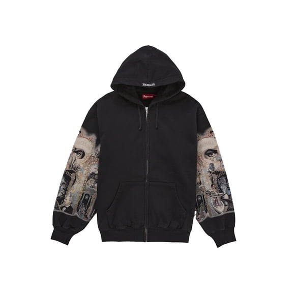 Supreme Men's Michael Jackson Dangerous Zip Up Hooded Sweatshirt Black, from StockX