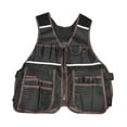 thumbnail image 5 of Kuntesetty Electrician Tool Vest Portable Work Vest for Home DIY Carpenter Camping Gear coffee, 5 of 9