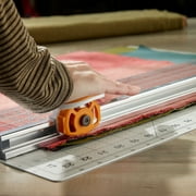 Fiskars Rotary Cutter and Ruler Combo - 24 x 6 Fabric Cutter with Gridlines - Craft Supplies