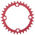 thumbnail image 3 of Plato de bicicleta 32T 34T 38T 104mm BCD 4 pernos Compatible con anillo de manivela de bicicleta, 3 of 7