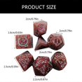 thumbnail image 3 of Unique Dragon Patterned Dices Set,Luxurious Dices Polyhedral Dices for RPG Enthusiasts and Game Collector Accessories, 3 of 4