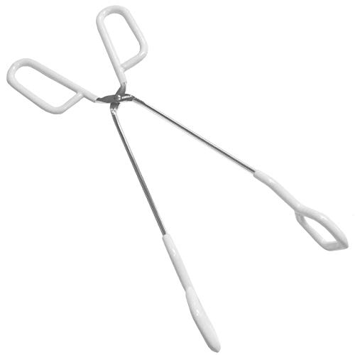 Sammons Preston Toilet Aid, 12" Long Toilet Paper Tongs, Bottom Wiper