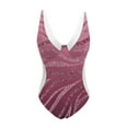 thumbnail image 2 of Aayomet Sexy Swimsuit for Women Color Matching Swimsuit (Purple, M), 2 of 4
