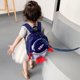 thumbnail image 4 of Sonducket Mochila impermeable antipérdida para niños, pertenencias para niños, bolsa segura y seca para niños con cohete 3D de dibujos Mochilas Azul, 4 of 6