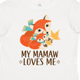 thumbnail image 4 of Inktastic Mamaw Loves Me Gift Fox Boys or Girls Toddler T-Shirt, 4 of 5