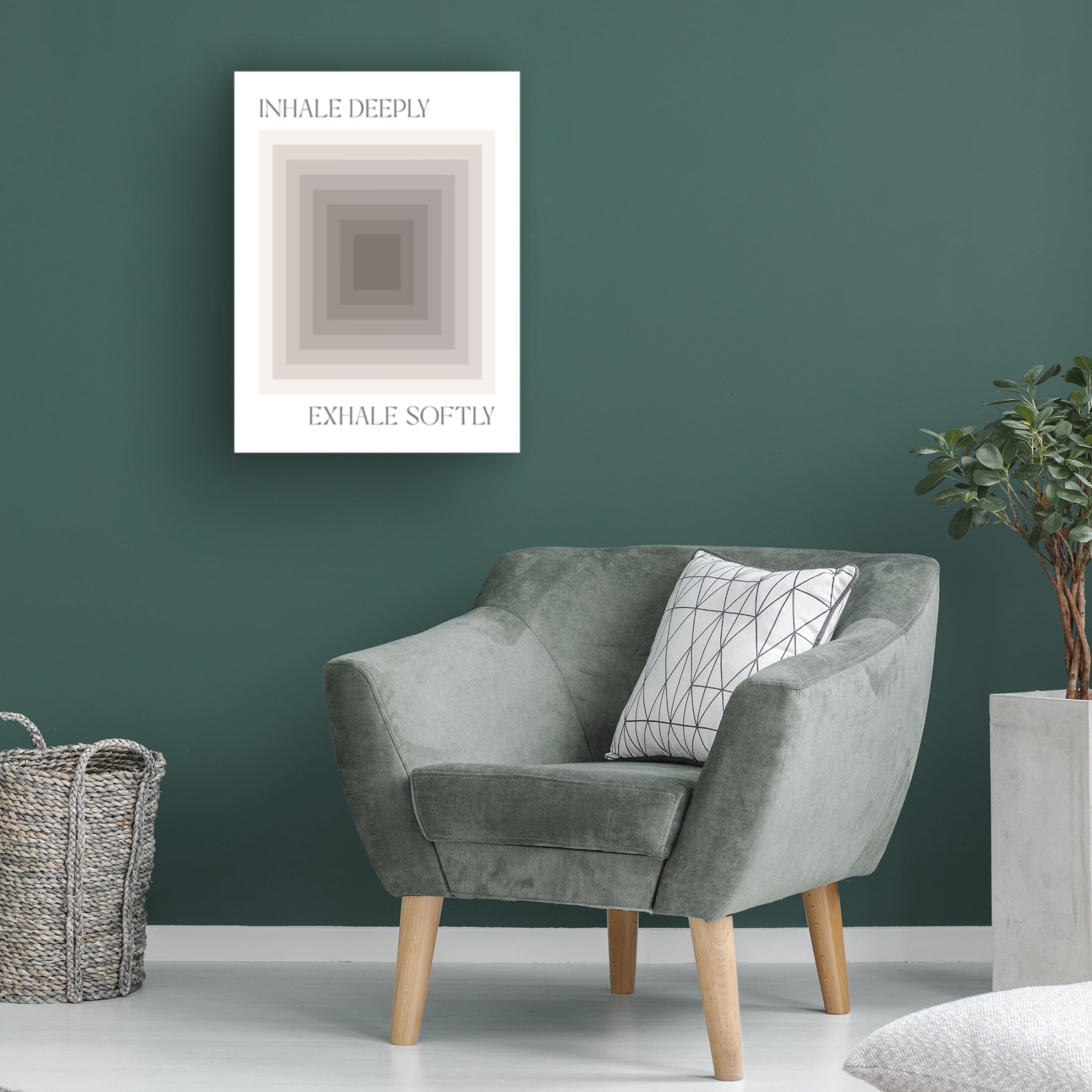 Trademark Fine Art Beth Cai Inhale Deeply Canvas Wall Art