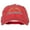 Red, variant on World Greatest Grandpa Embroidered Washed Cotton Twill Cap - Red OSFM