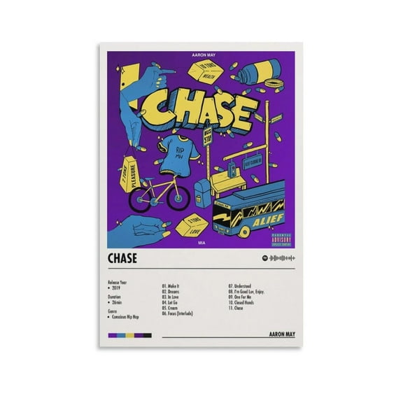 CHASE by Aaron May 2 Canvas Poster Bedroom Decoration Landscape Office Valentine's Birthday Gift