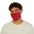 thumbnail image 3 of Effete Feline Claw Marks Scratch Snug-Fit Polyester Face Mask, 3 of 6
