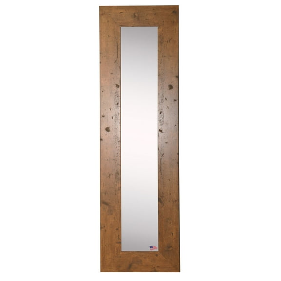 Rayne Mirrors Molly Dawn Rectangular Walnut Wall Mirror