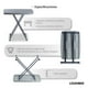 thumbnail image 4 of Mesa Personal Plegable LOOMBER Altura Ajustable 32 cm, 4 of 5