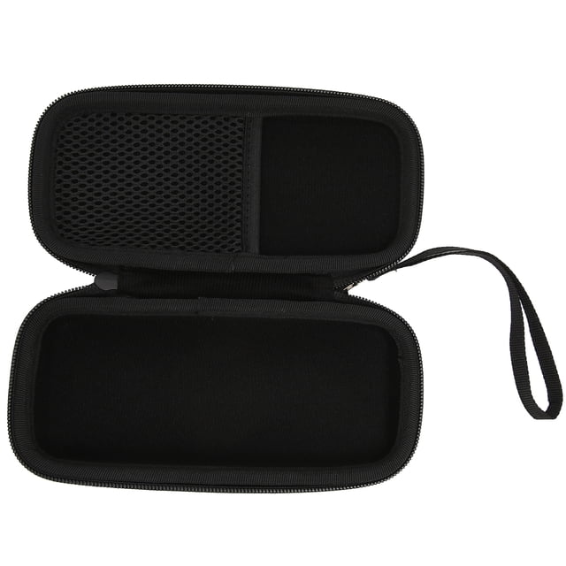 CAJA DURA, ESTUCHE DE ALMACENAMENTO DE VIAJE DURO DE VIAJE RESTENTE A PRUEBA DE AGUA DE NYLON NEGRO RESTENTE