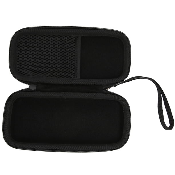CAJA DURA, ESTUCHE DE ALMACENAMENTO DE VIAJE DURO DE VIAJE RESTENTE A PRUEBA DE AGUA DE NYLON NEGRO RESTENTE