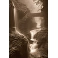thumbnail image 2 of Svibilsky, Igor 17x24 White Modern Wood Framed Museum Art Print Titled - Waterfall on a Rainy Day, 2 of 4
