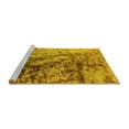 thumbnail image 2 of Ahgly Company Machine Washable Indoor Rectangle Oriental Yellow Industrial Area Rugs, 8' x 10', 2 of 4