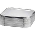 thumbnail image 4 of VeZee: Wholesale to The Public: Jetfoil Disposable Half Size 9"X13" Aluminum Lids for 9X13 Half Size Pans to Keep the food fresh for Long Time: 400CT, 4 of 6