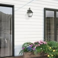 thumbnail image 2 of Livex Lighting Mansfield 2 Light Outdoor Wall Lantern in Charcoal, 2 of 9