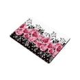 thumbnail image 2 of MKHERT Watercolor Flower Rose and Polka Dots Doormat Rug Home Decor Floor Mat Bath Mat 23.6x15.7 inch, 2 of 3