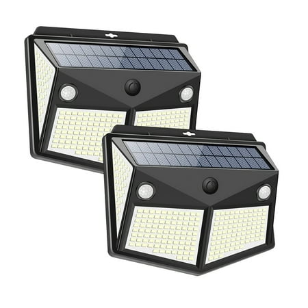 

IP65 Waterproof Solar Light 260 LED Sensor Outdoor Wall Lamp For Garden Backyard Stairs