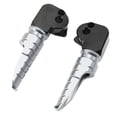 thumbnail image 1 of Reposapiés de pasajero, 2 piezas Reposapiés de motocicleta Reposapiés trasero CNC Pedal de motocicleta Experiencia incomparable, 1 of 9