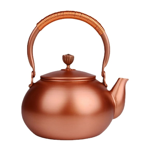 Copper Teapot Hot Water Kettle Coffee Pot for Boiling Water Teakettle