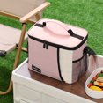 thumbnail image 1 of Bolsa De PícnicBolsa de picnic Bolsa de almacenamiento de utensilios de cocina con asa Bolsa térmica para alimentos con correa para el hombro, 1 of 7