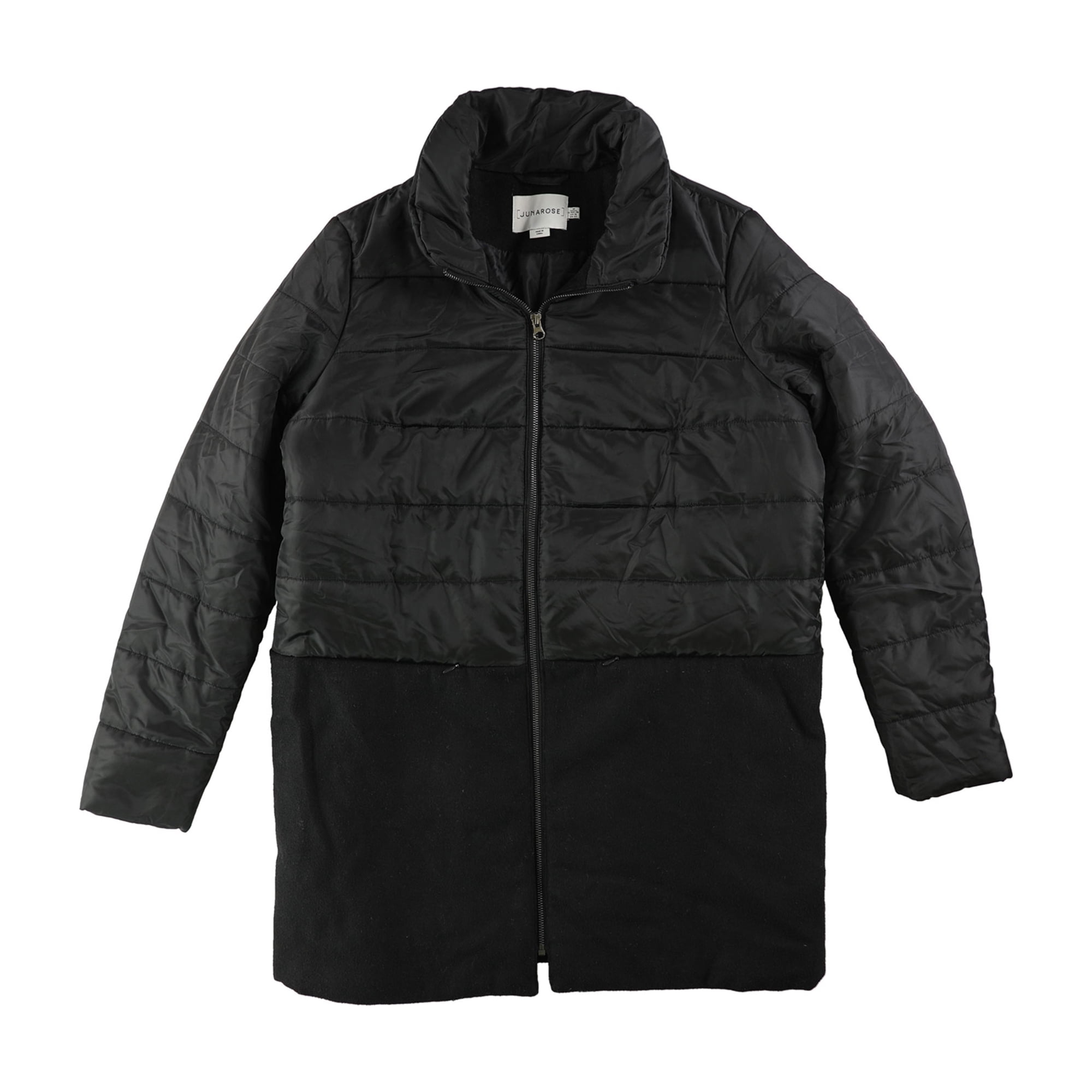 Joe Fresh Womens Mock Neck Quilted 