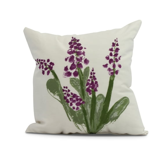 Simply Daisy, 20 x 20 inch,Bluebell Decorative Pillow,Purple