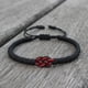 thumbnail image 4 of Pulsera Pareja Eterna Amistad Pulsera de Cuerda Roja para Mujeres Hombres Parejas, 4 of 5