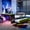 Green, variant on Mintazer Full Size Gaming Daybed with Pull-Out Twin Size Trundle & Desk, Platform Bed Frame with USB for Bedroom Dorm, Black & Blue