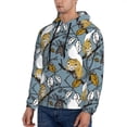 thumbnail image 3 of Haiem Cartoon Squirrel on Branch Patterned Men's Hoodie with Kangaroo Pocket - Ideal Pullover Sweatshirt for Daily Wear, Travel, and Home-XX-Large, 3 of 7